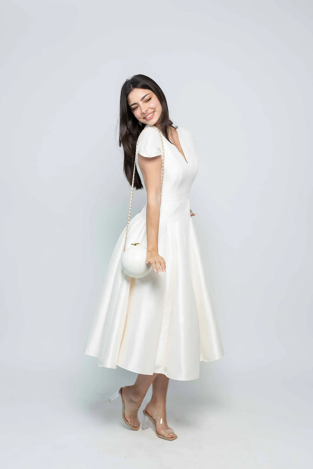 Bourgeoise – The Sculpted Elegance Dress