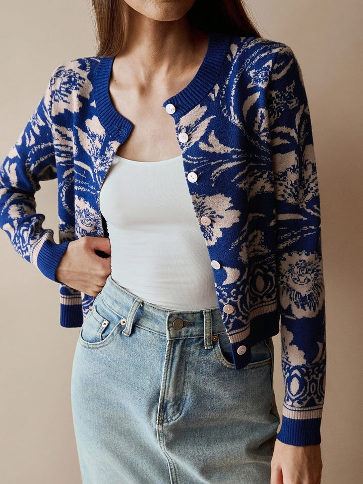 Brielle Flora Cardigan