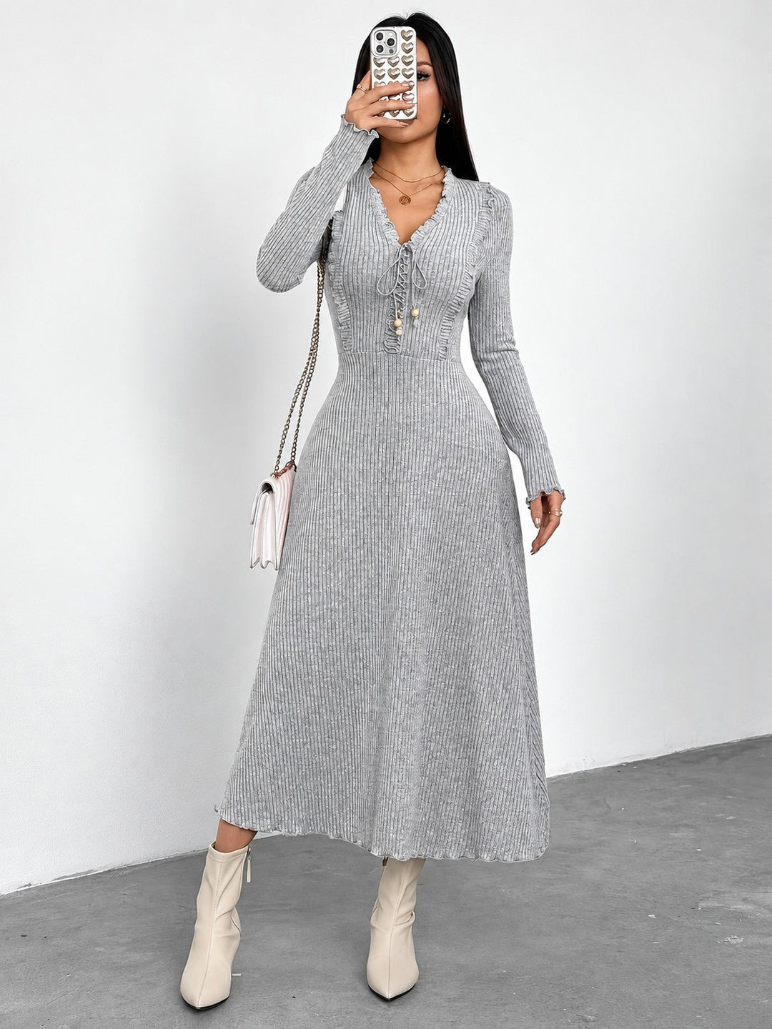 Calista Rib Dress