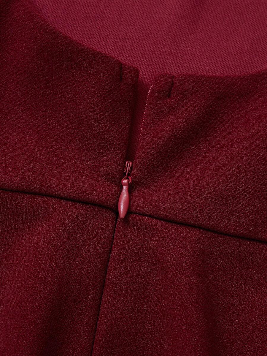 French midi dress