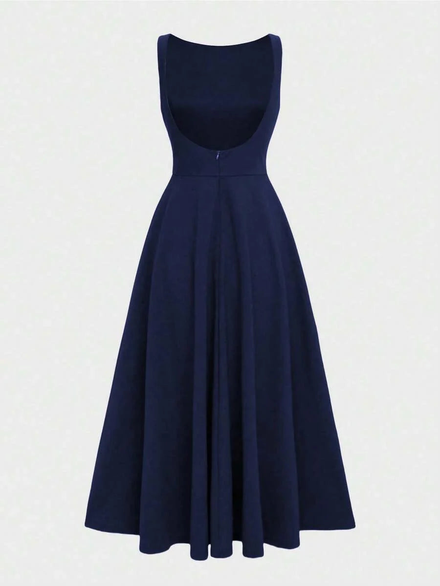 French midi dress