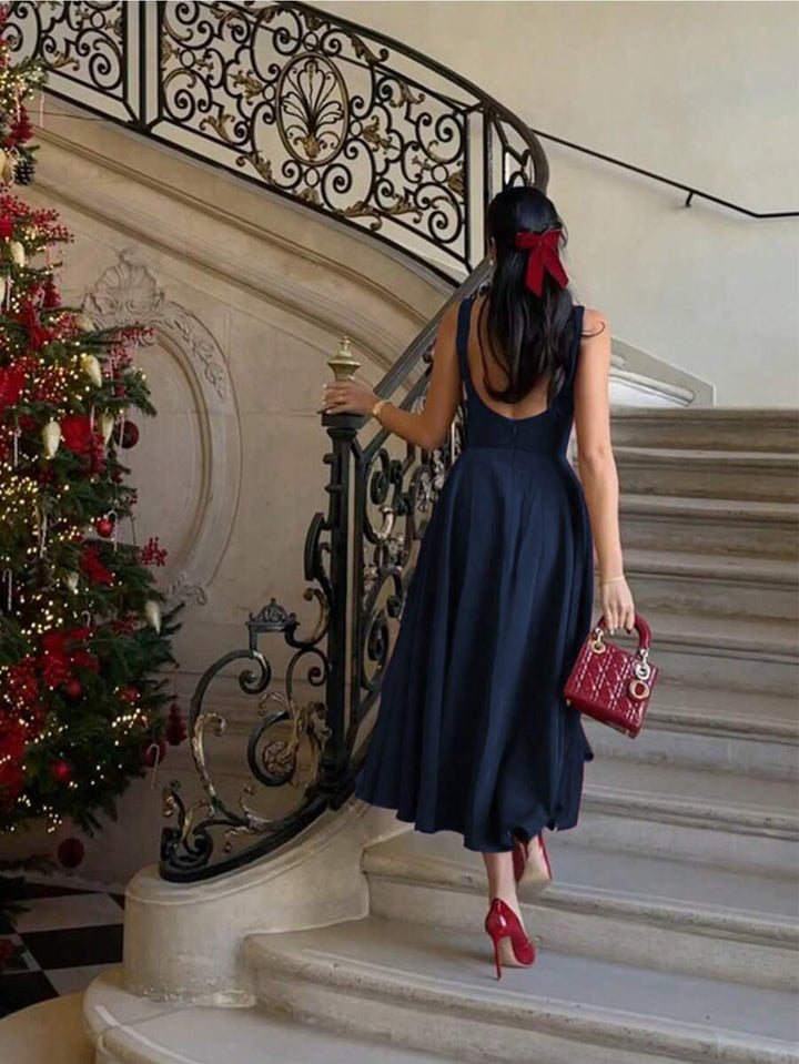 French midi dress