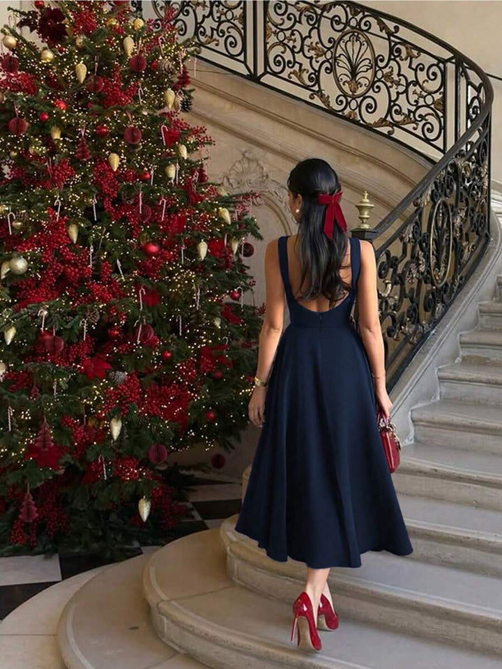 French midi dress