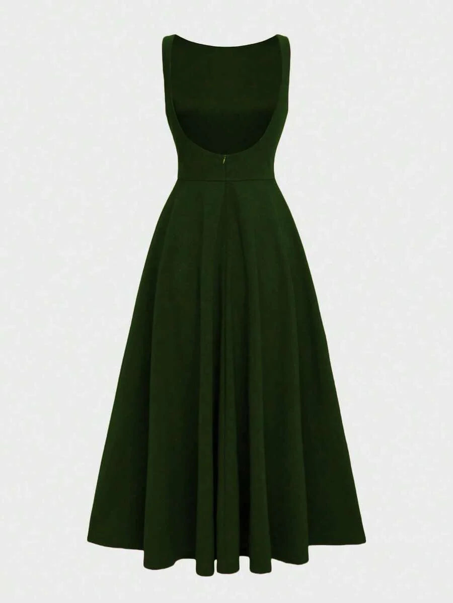 French midi dress