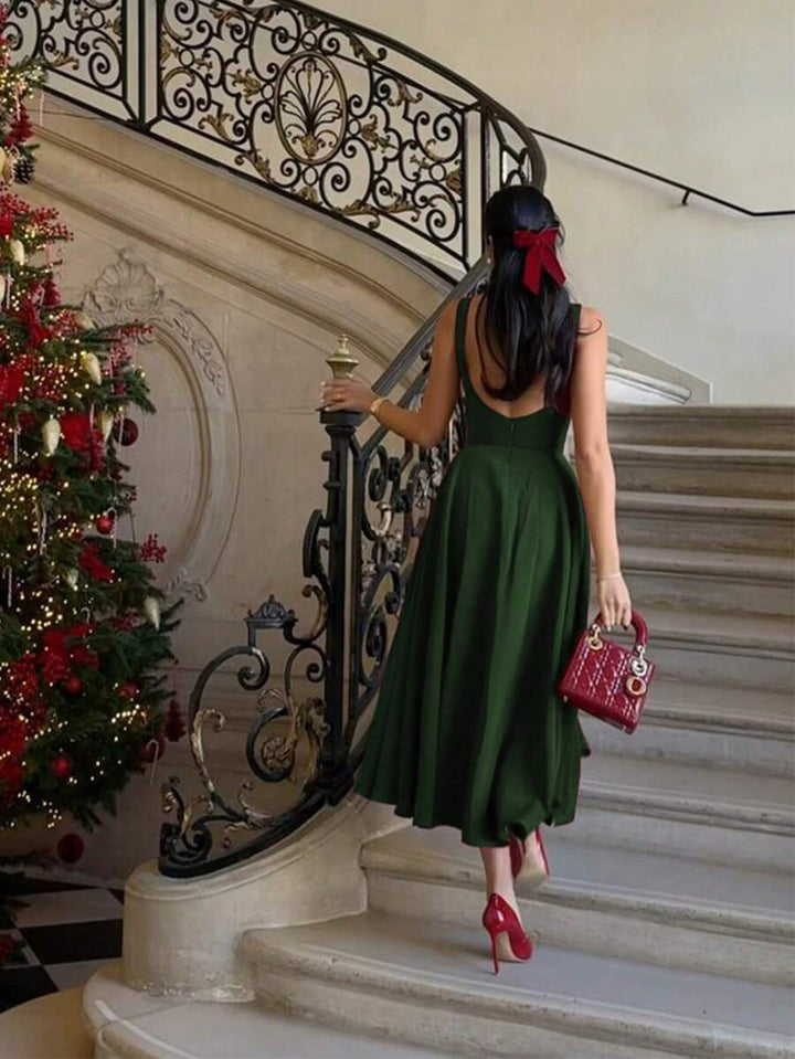 French midi dress