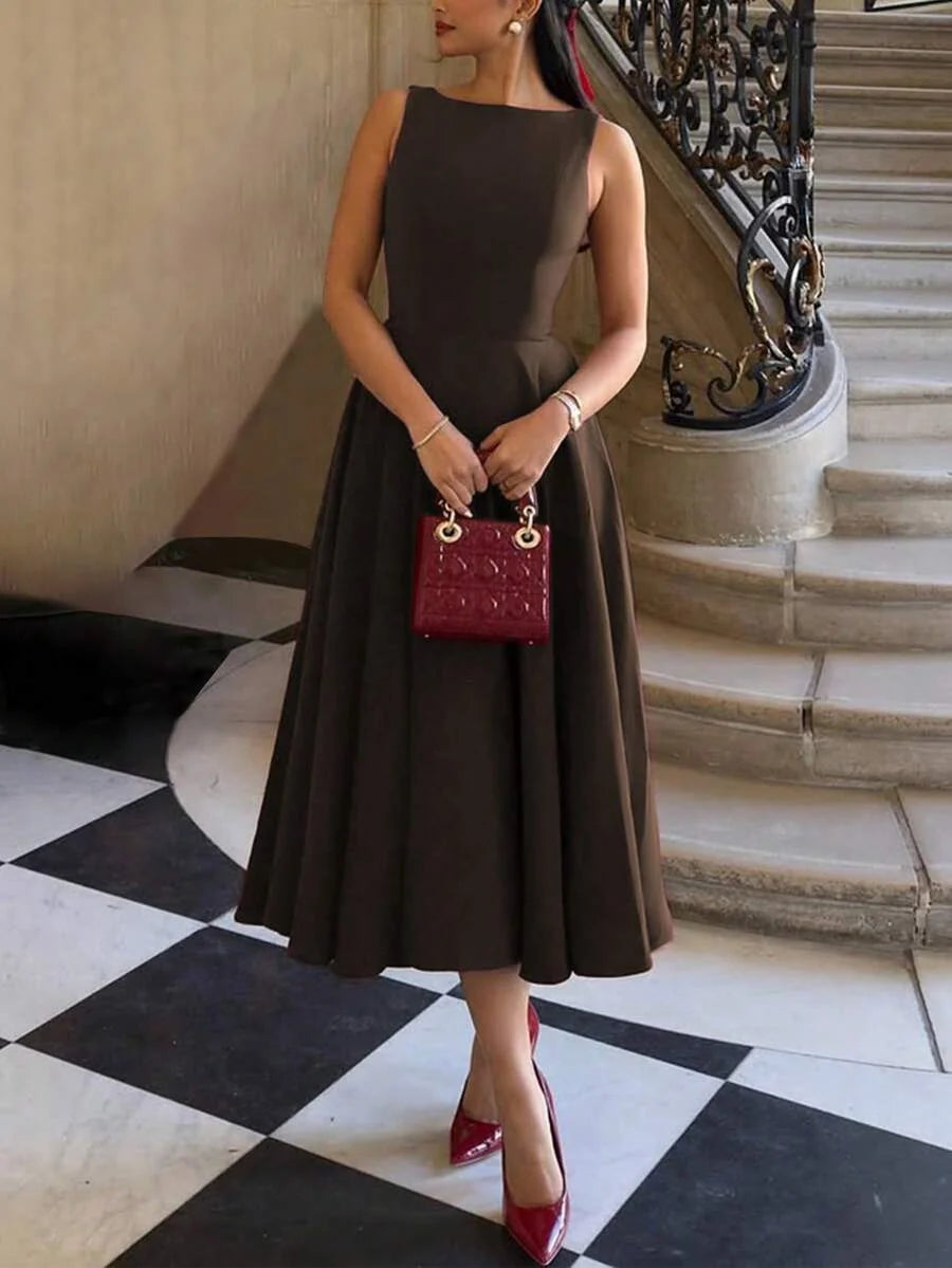 French midi dress