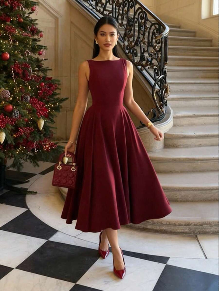 French midi dress