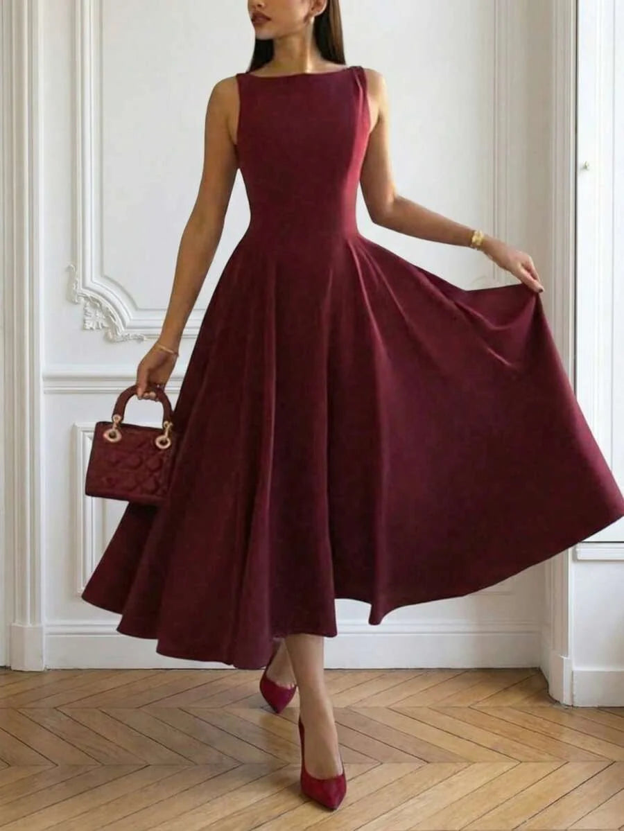 French midi dress