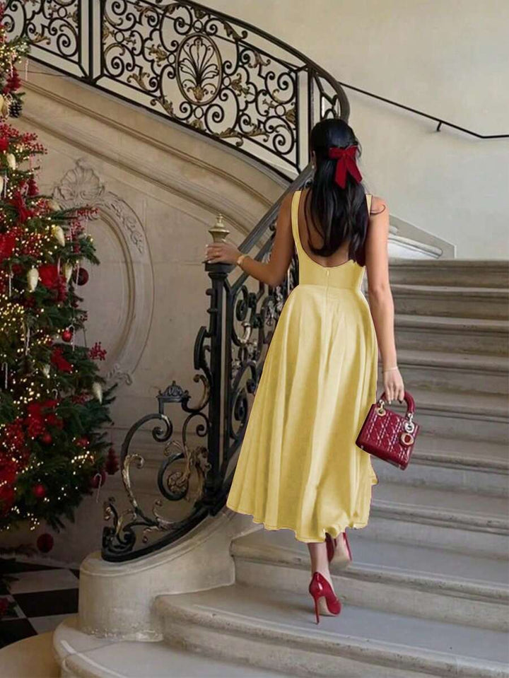 French midi dress