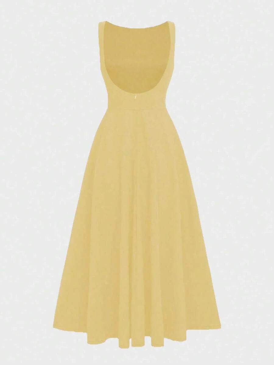 French midi dress