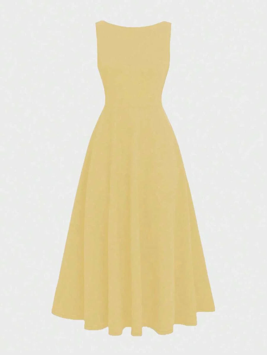French midi dress