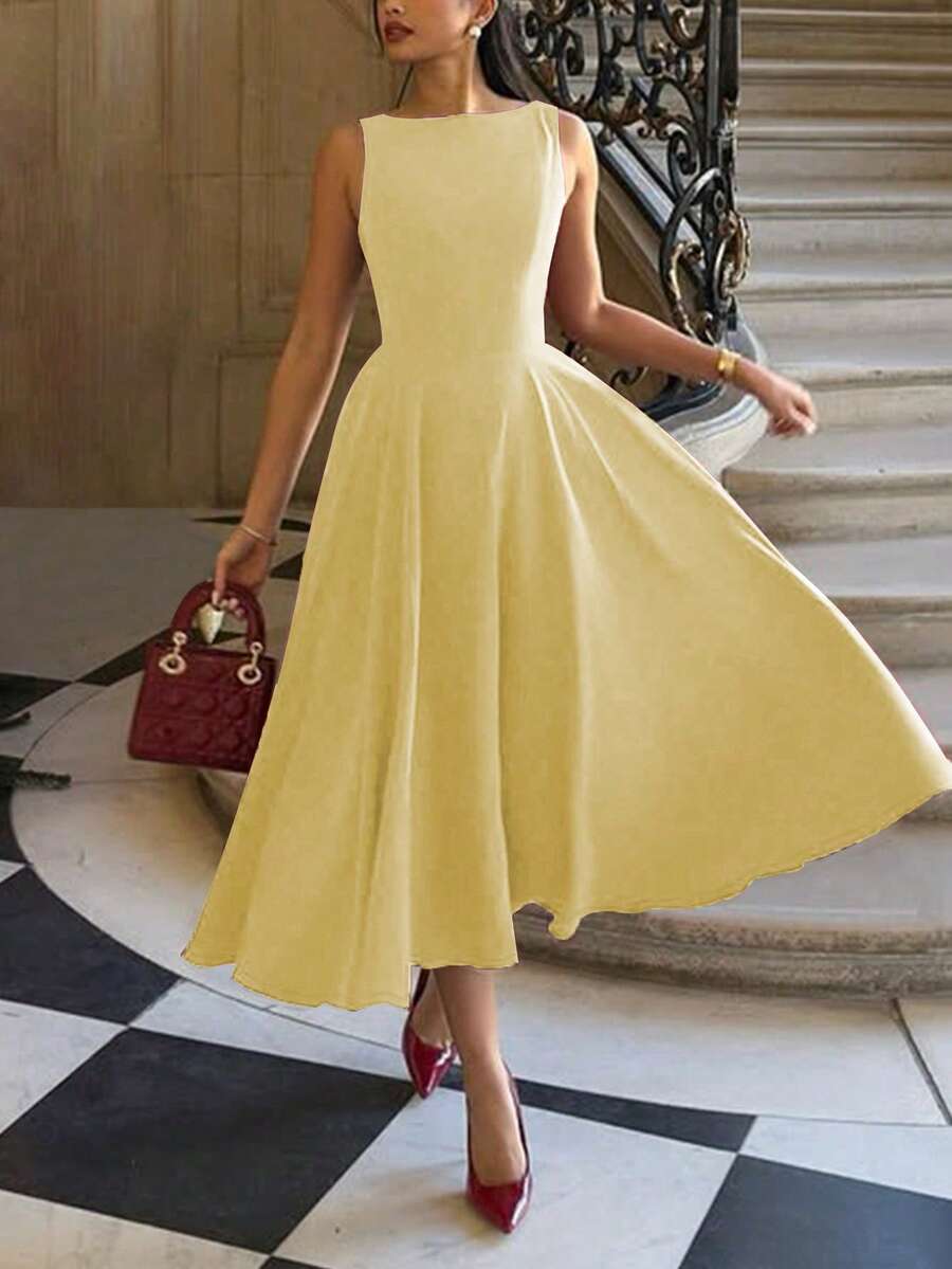 French midi dress