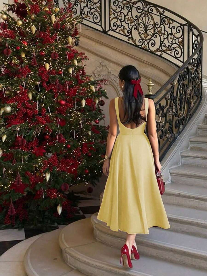 French midi dress