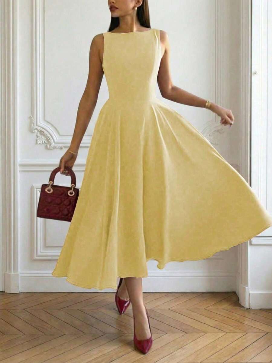 French midi dress