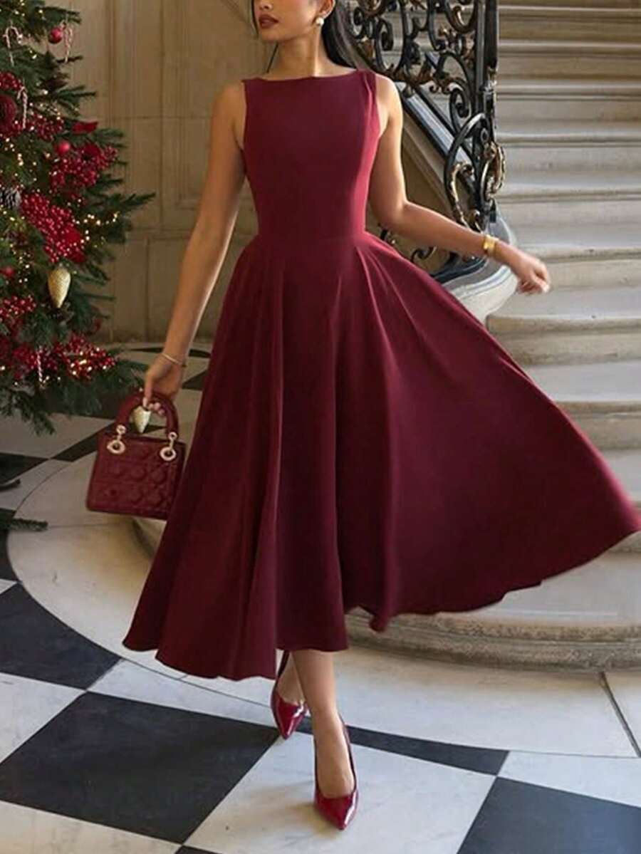 French midi dress