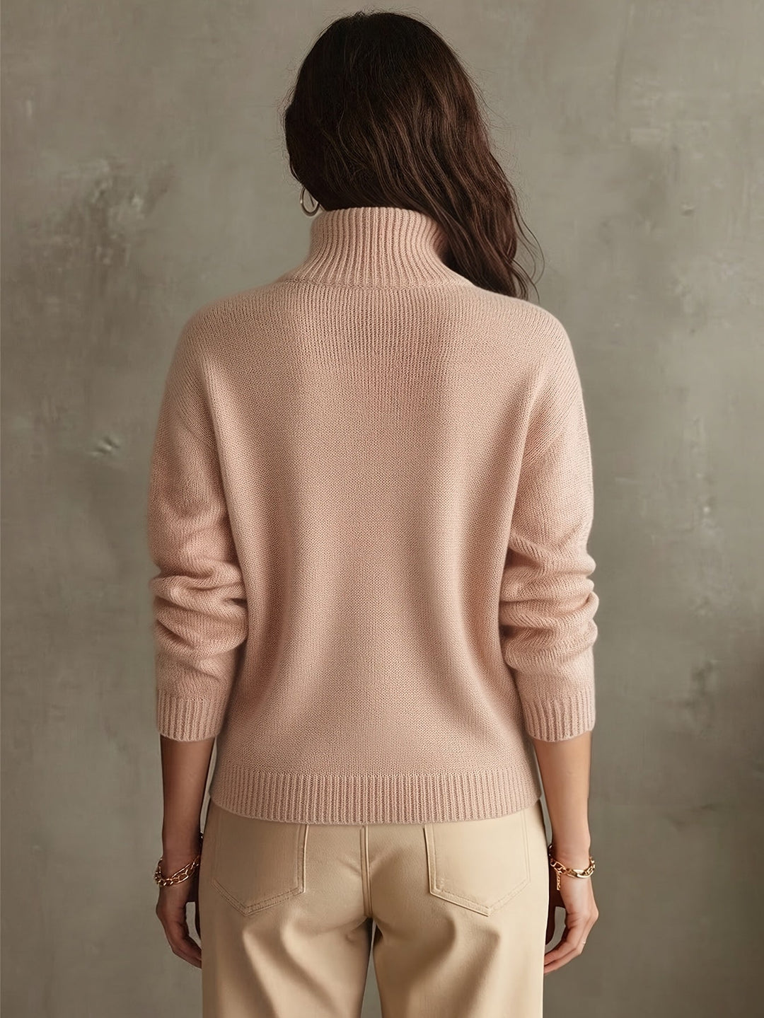 Jade half-zip pullover