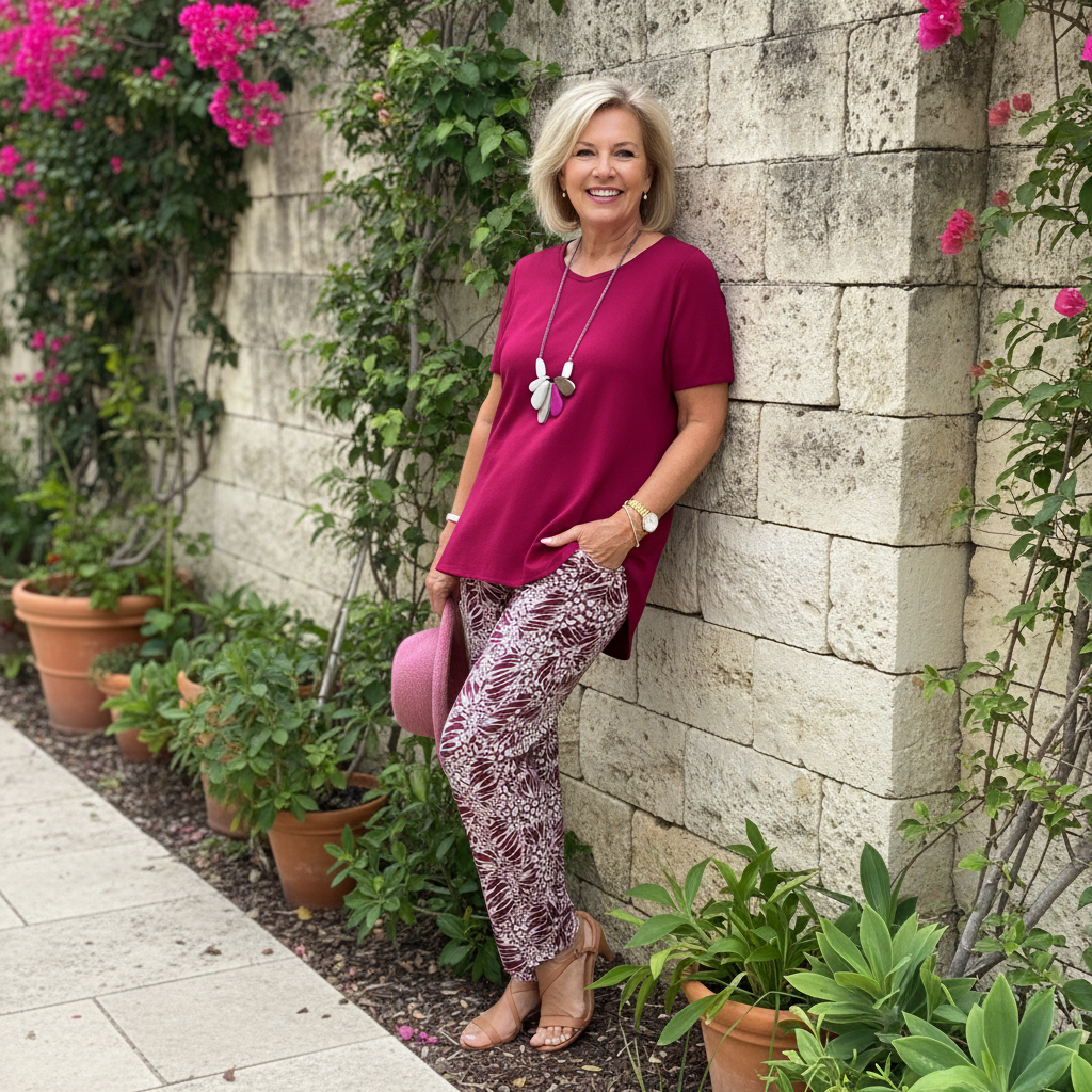 Allegra™ – Cotton Blend Two-Piece Set