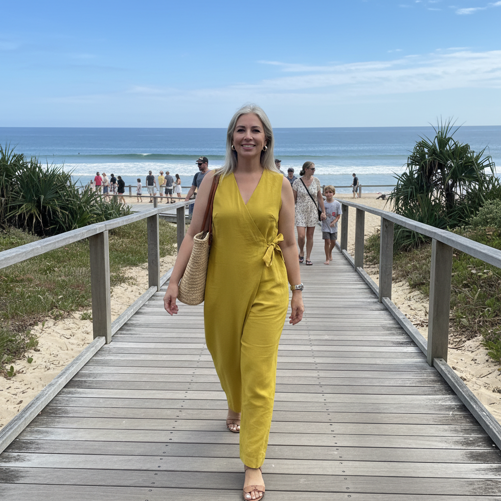 Aureliah™ – Chic Striped Dress