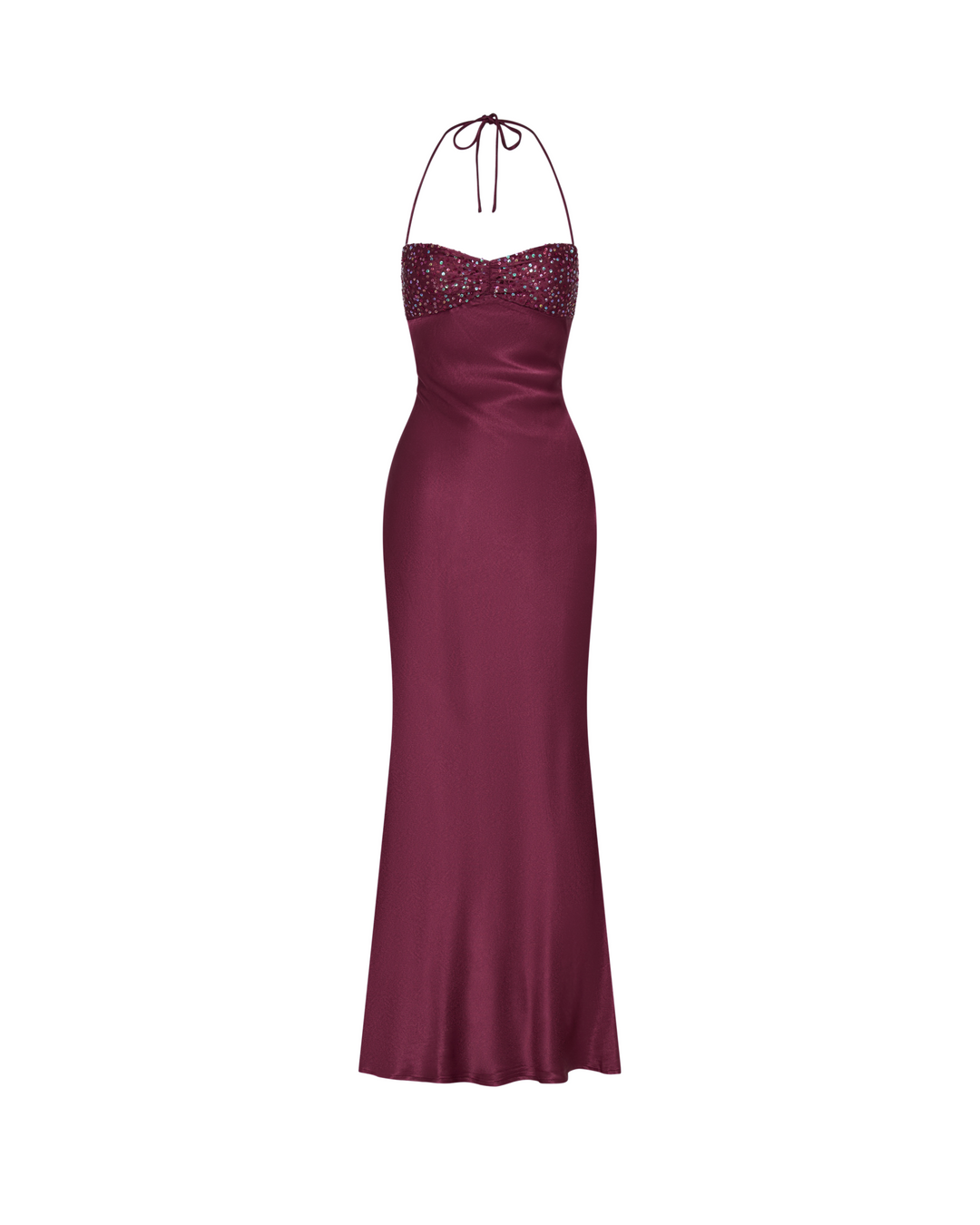 ANNA & CLAIRE BRISBANE | SATIN MAXI DRESS FOR WOMEN