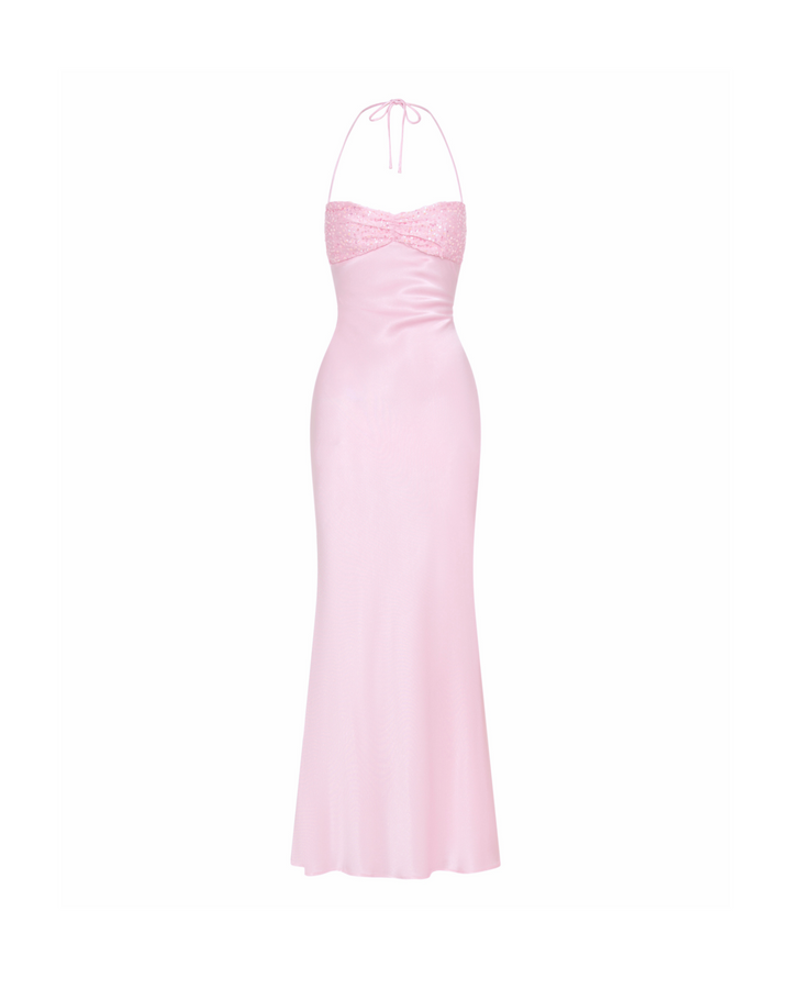ANNA & CLAIRE BRISBANE | SATIN MAXI DRESS FOR WOMEN
