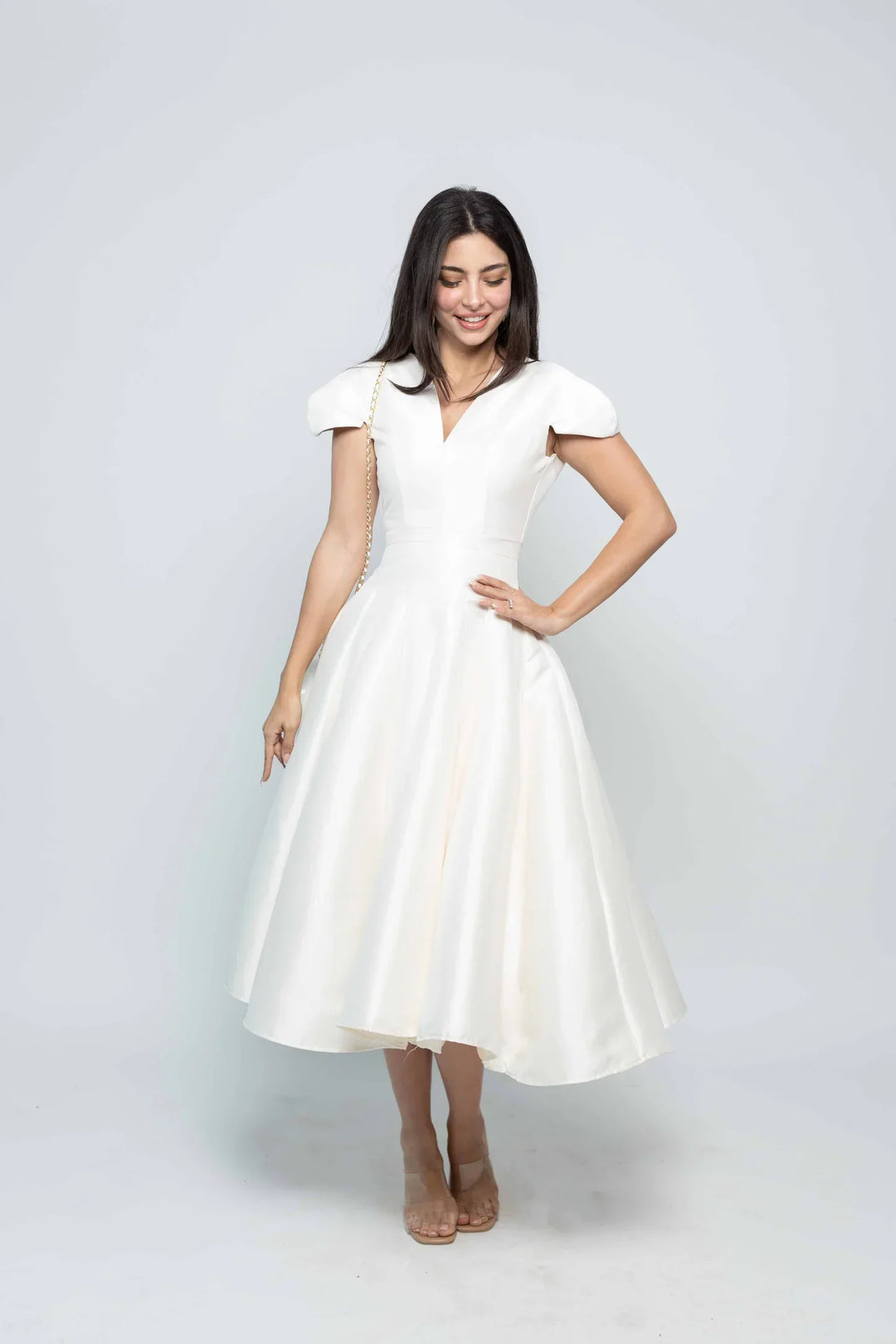 Bourgeoise – The Sculpted Elegance Dress