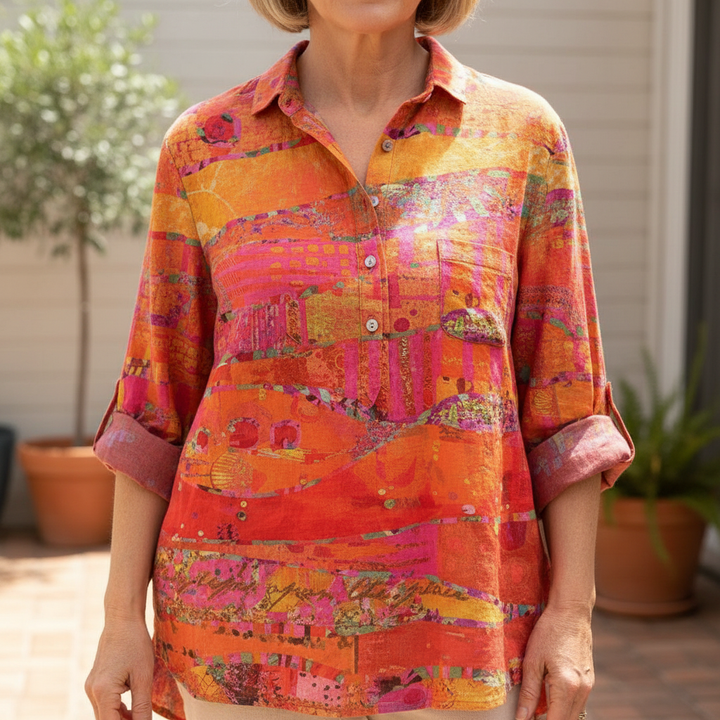 Catherine™ - Ruffled Blouse