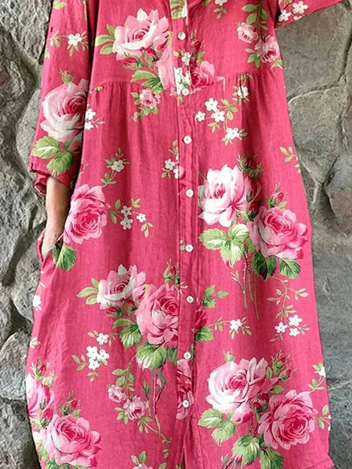 Maddie | Art Floral Dress