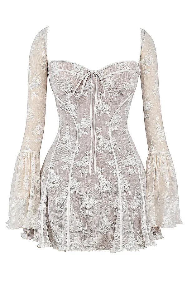 Amaya – The Romantic Lace Illusion Dress