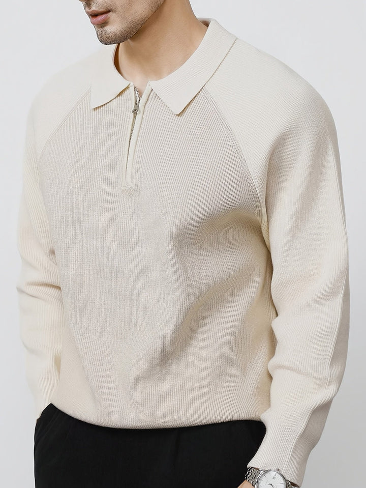 Hayes Zip Polo