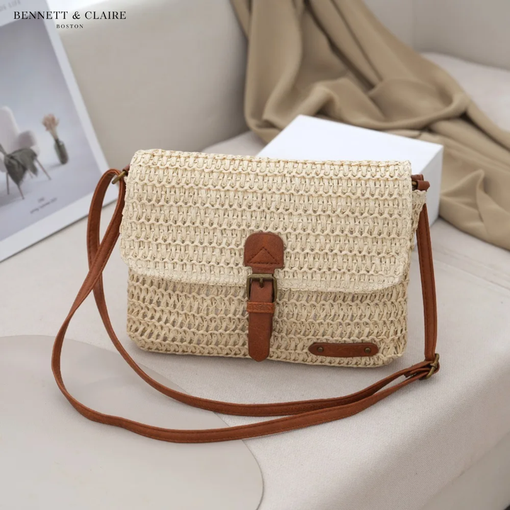 Emily Woven Crossbody Bag