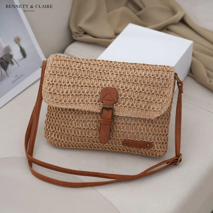 Emily Woven Crossbody Bag