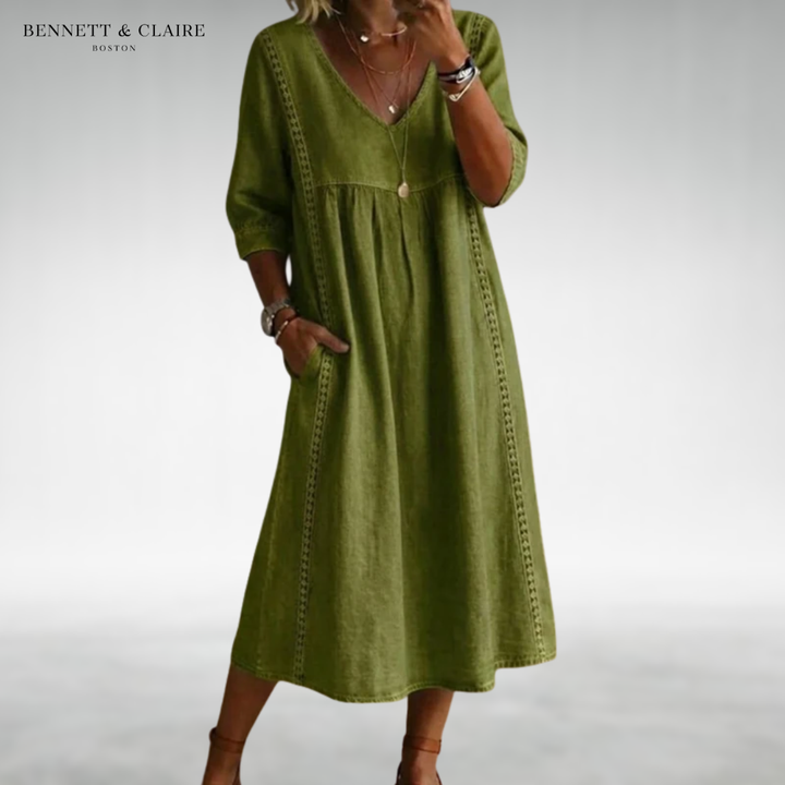Valerie Comfort Midi Dress