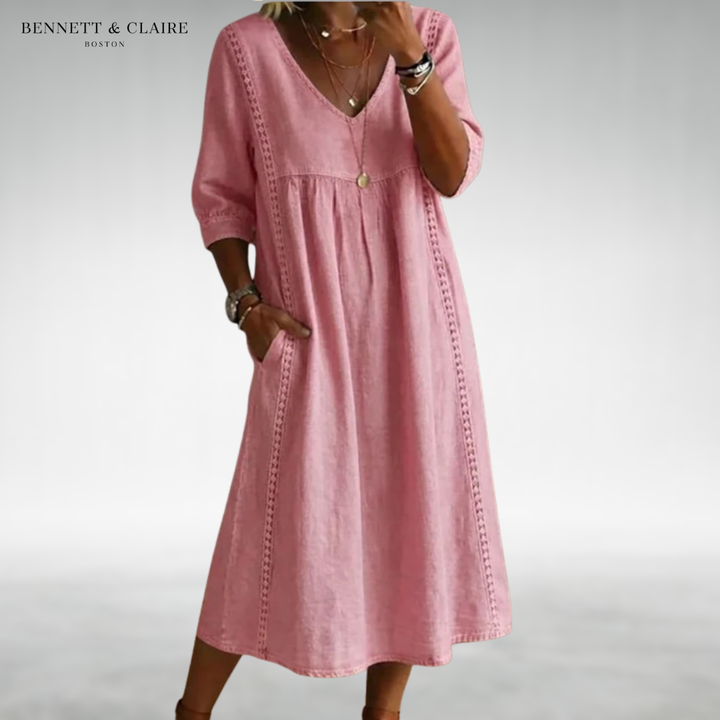Valerie Comfort Midi Dress