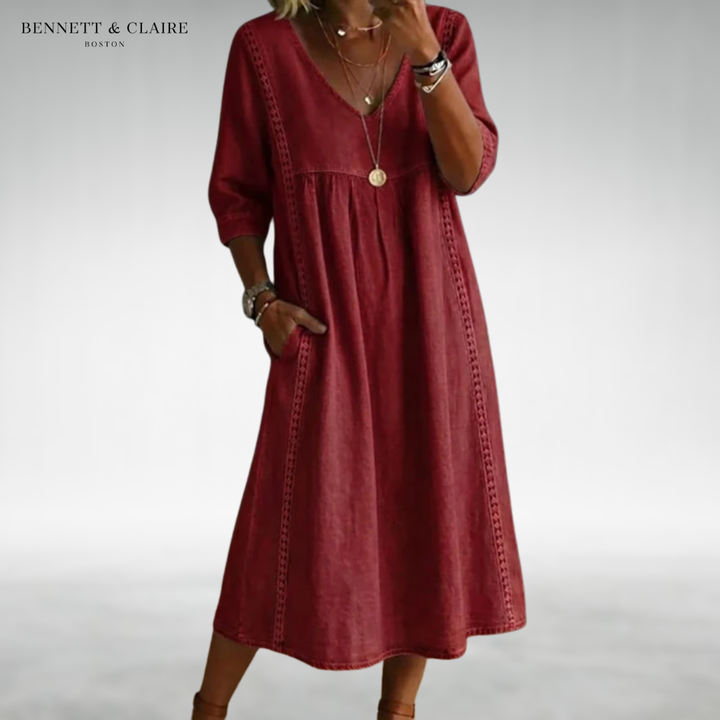 Valerie Comfort Midi Dress
