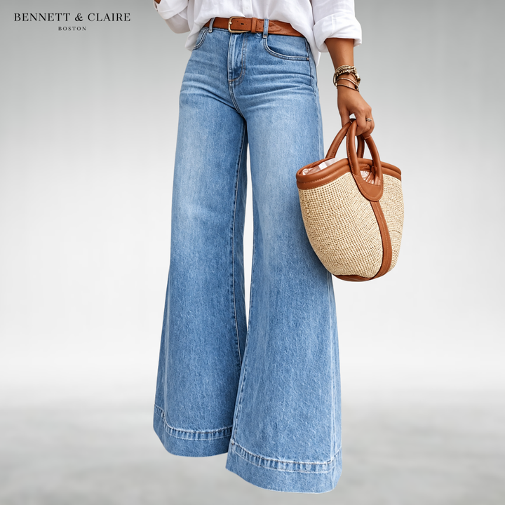 Shane Comfort Wide-Leg Jeans