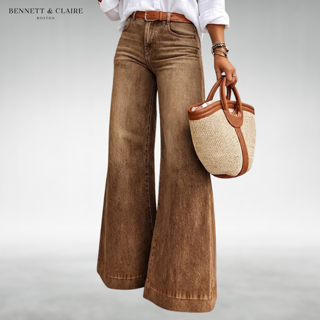 Shane Comfort Wide-Leg Jeans