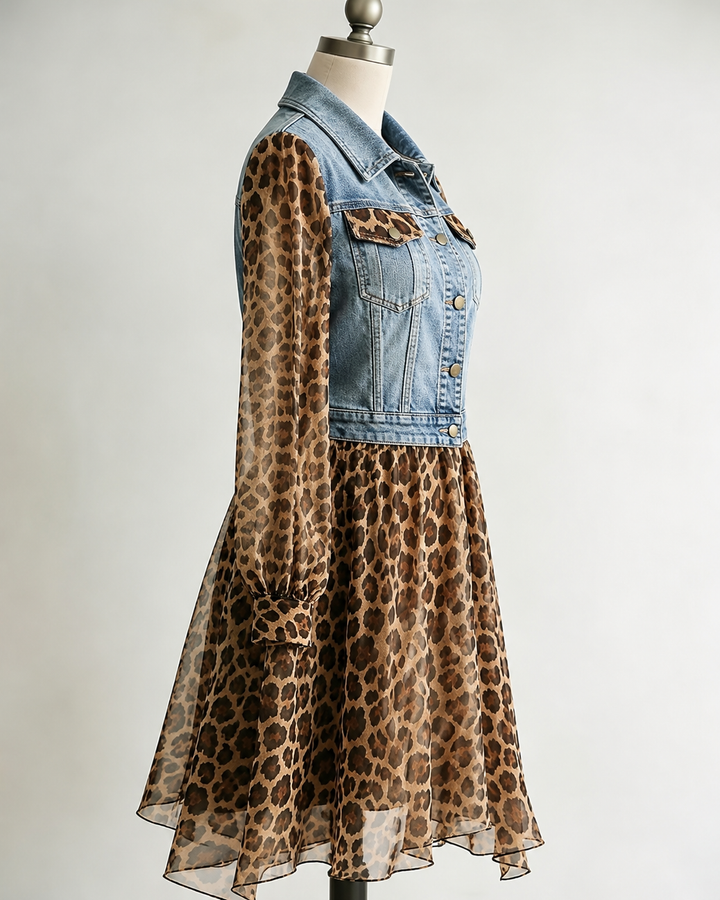 Milan Leopard Dress
