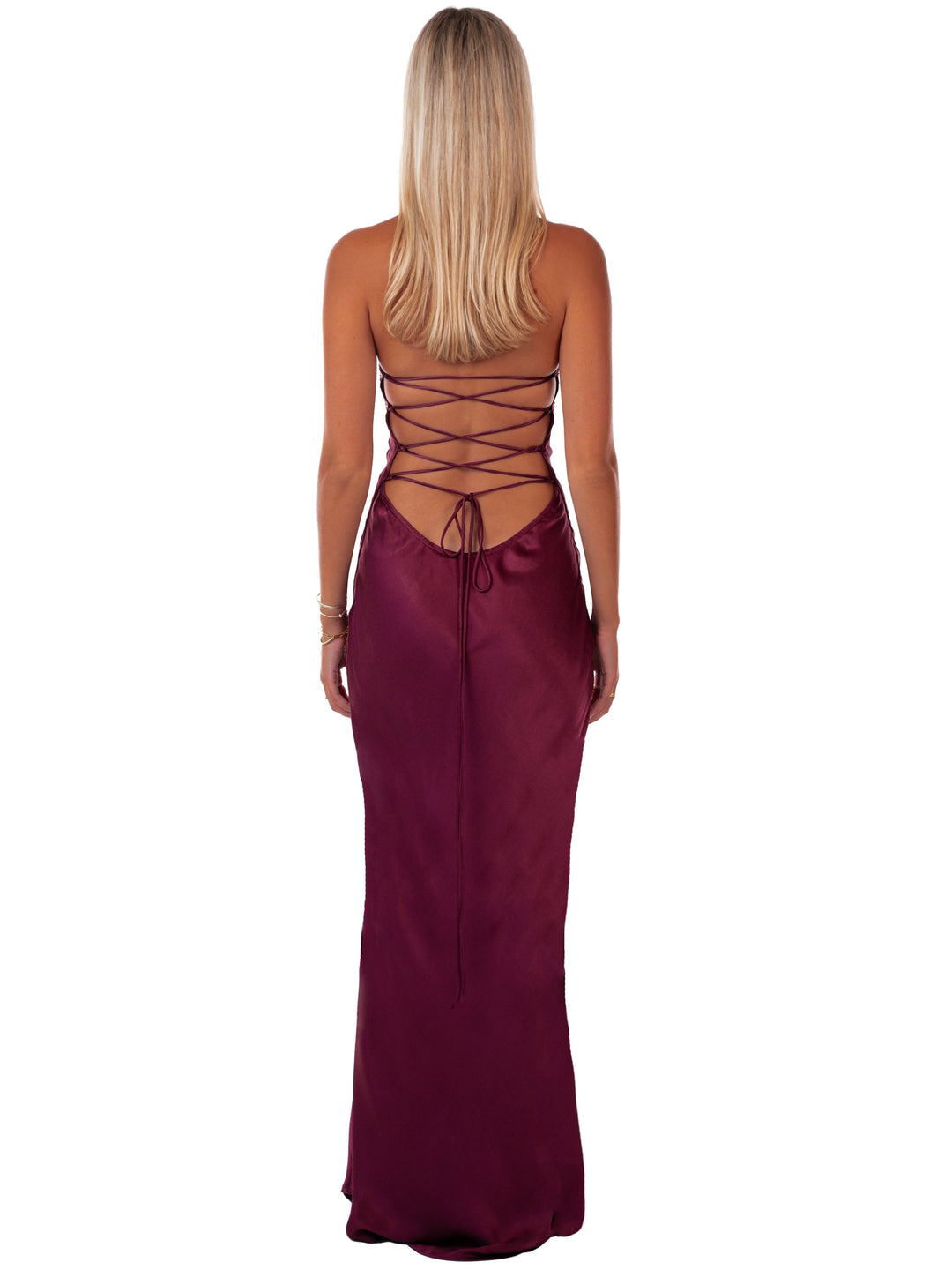 ANNA & CLAIRE BRISBANE | SATIN MAXI DRESS FOR WOMEN