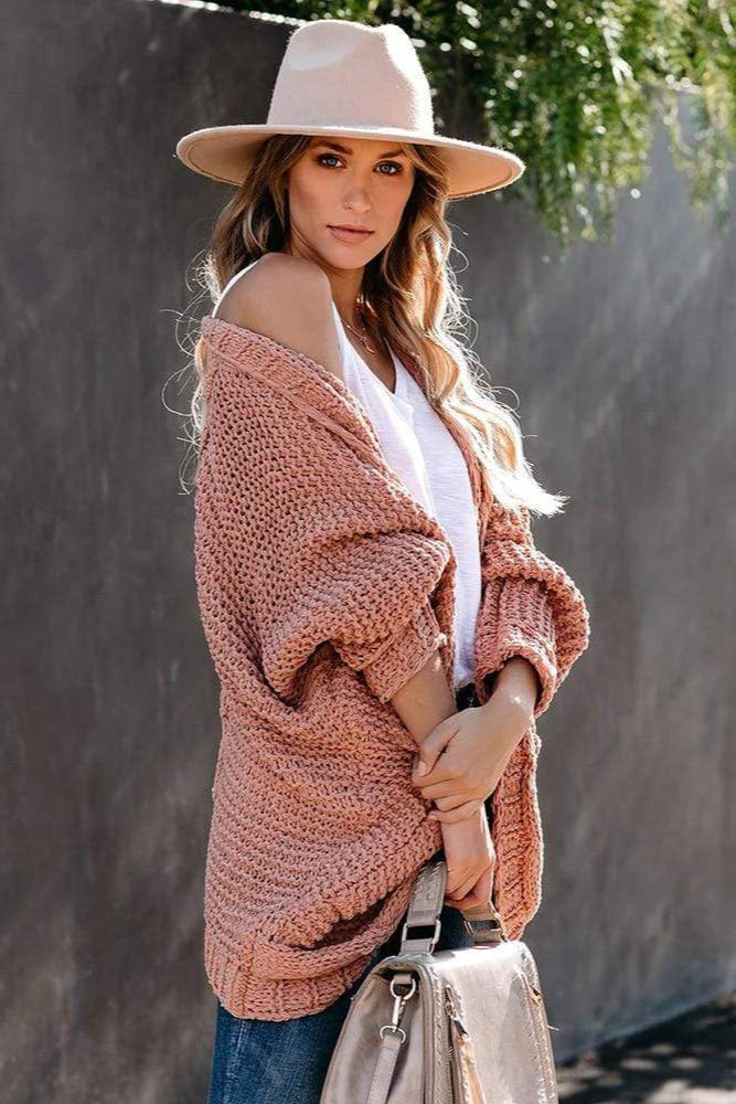 Amara | Knitted Long Sleeve Cardigan