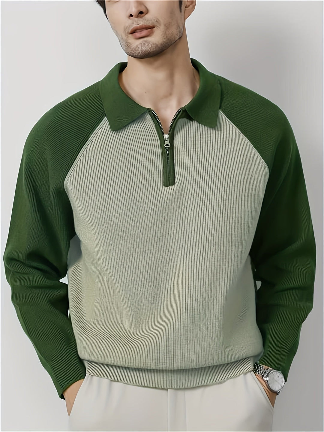 Hayes Zip Polo