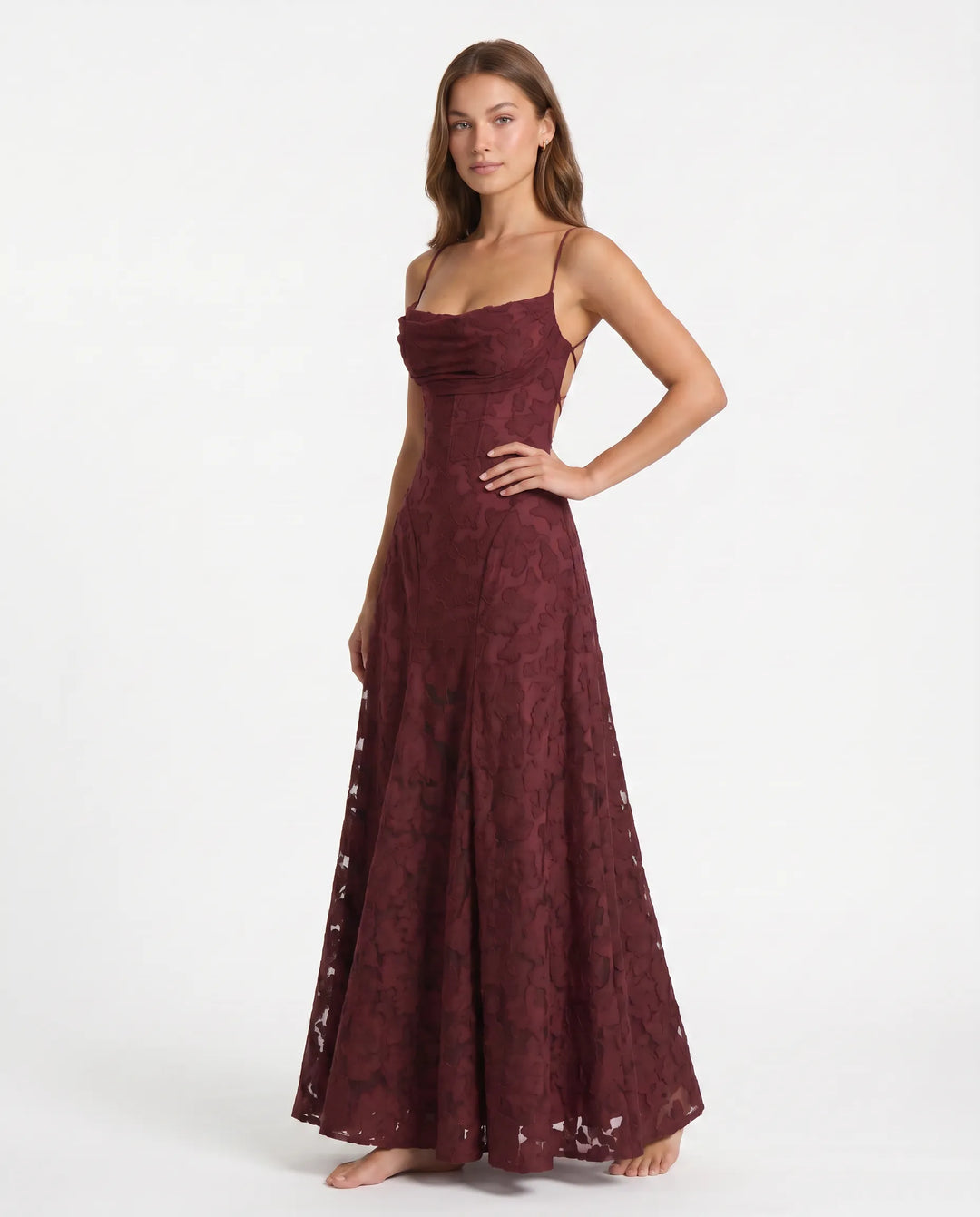 Nerina - Sculpted Romance Gown