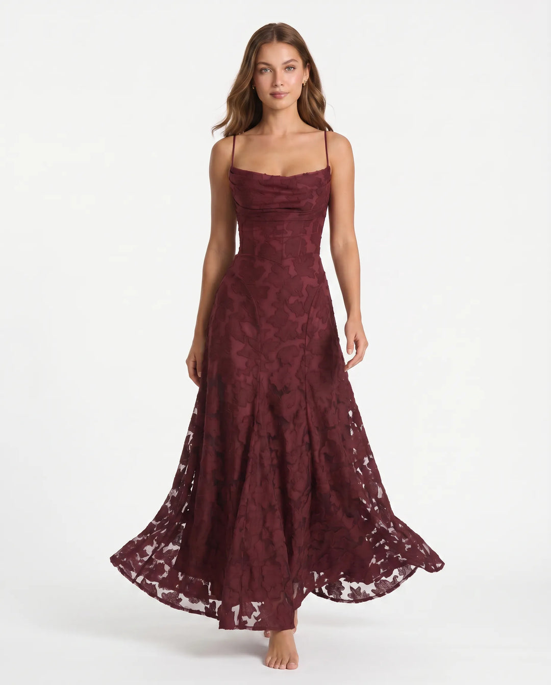Nerina - Sculpted Romance Gown