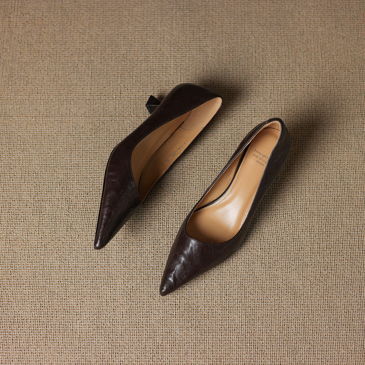 Elisoria™ Low-Heel Pointed Toe Pumps