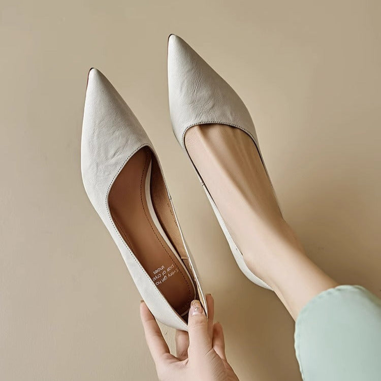 Elisoria™ Low-Heel Pointed Toe Pumps