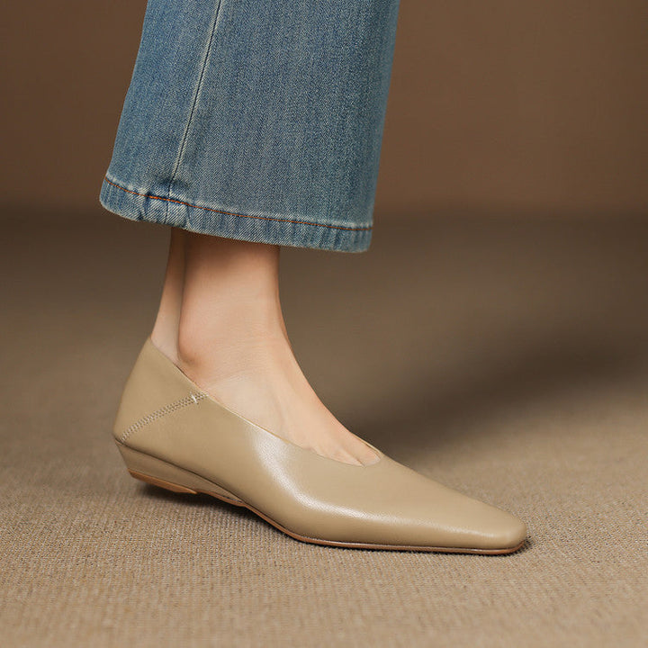 Emor™ Genuine Leather Flats