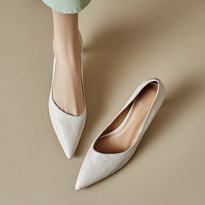 Elisoria™ Low-Heel Pointed Toe Pumps