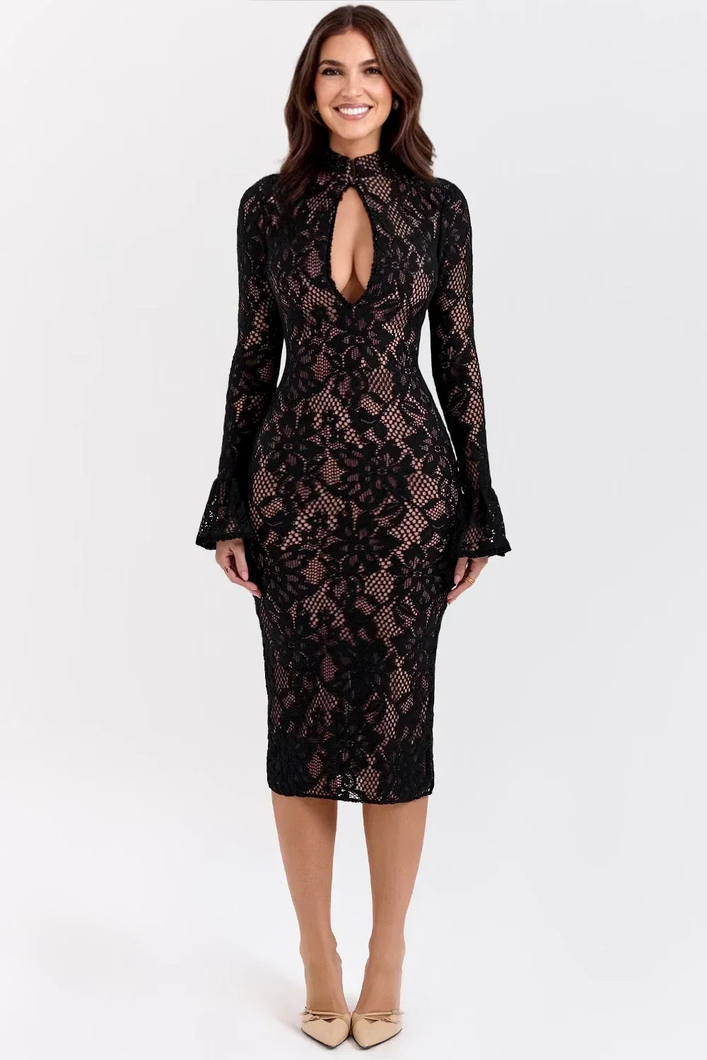 Rosita – The Romantic Lace Hourglass Dress