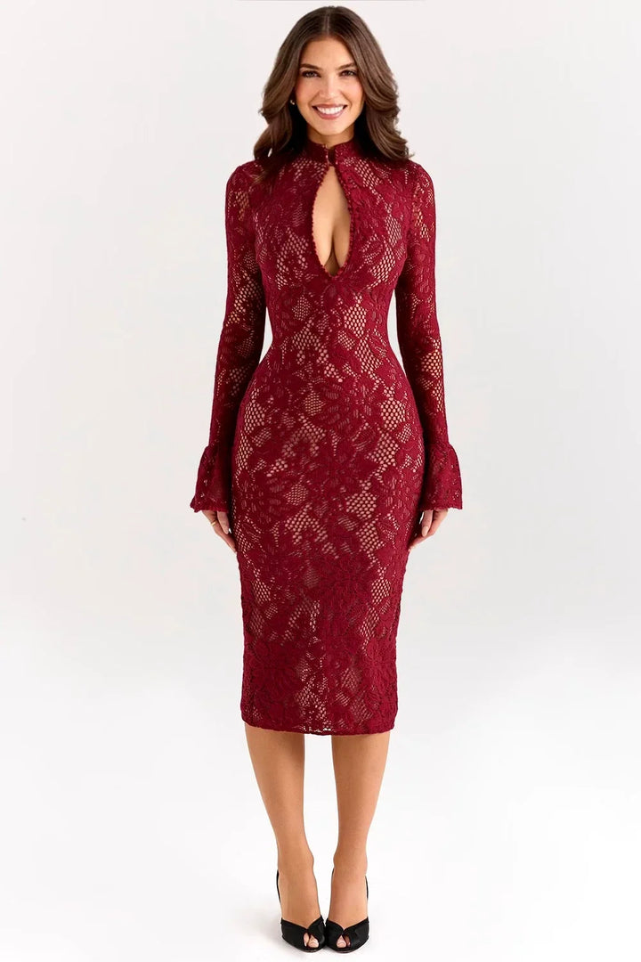Rosita – The Romantic Lace Hourglass Dress