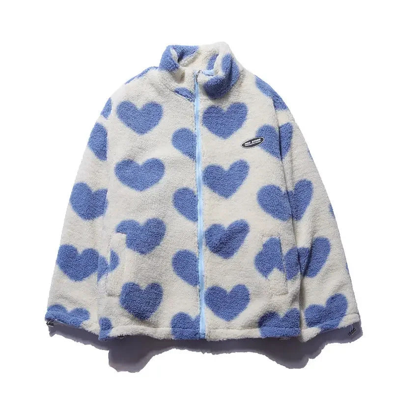 Amara | Reversible Heart-Detail Jacket