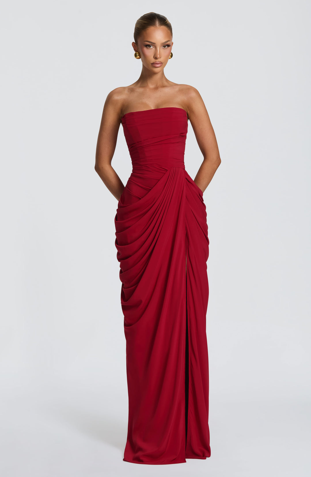 ANNA & CLAIRE BRISBANE | STRAPLESS MAXI DRESS FOR WOMEN